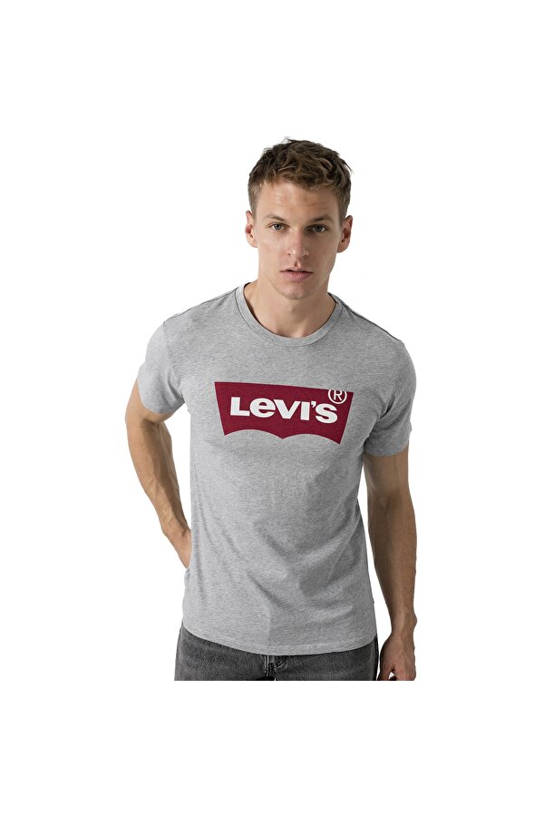 Erkek T Shirt 17783-0312 GRİ