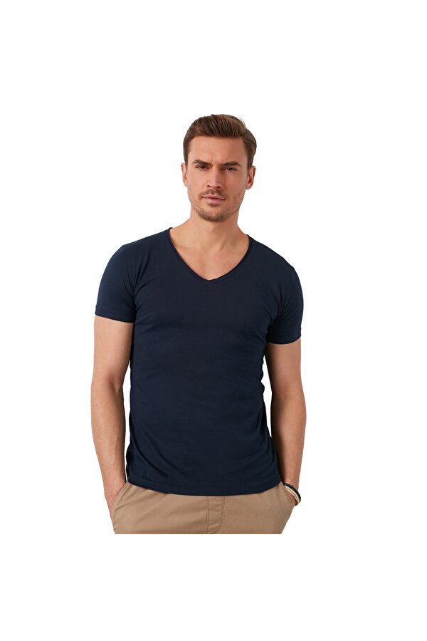 Erkek T Shirt 5412001 LACİVERT