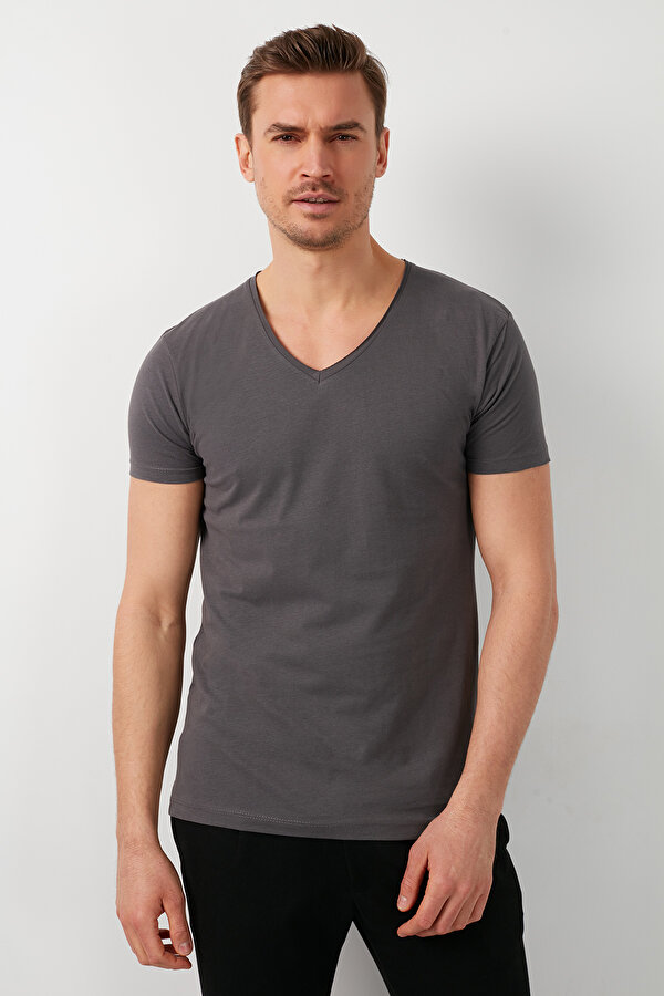 Erkek T Shirt 5412001 FÜME
