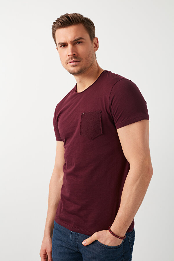 Erkek T Shirt 5902000 VİŞNE