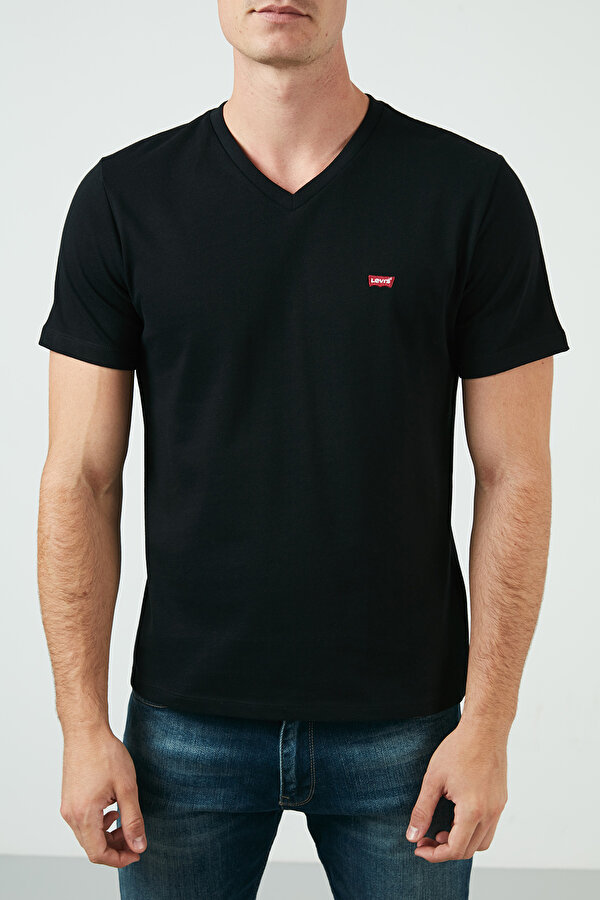 Erkek T Shirt 85641-0016 SİYAH