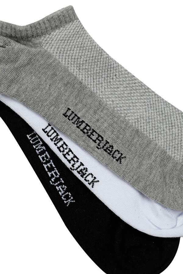 Lumberjack Avva 3Lu Patik 2Fx Белый Мужчина Носки Пинетки