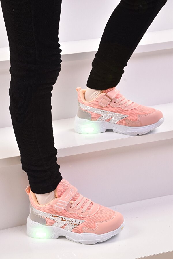 Kız Çocuk Işıklı Sneaker Spor Ayakkabı
