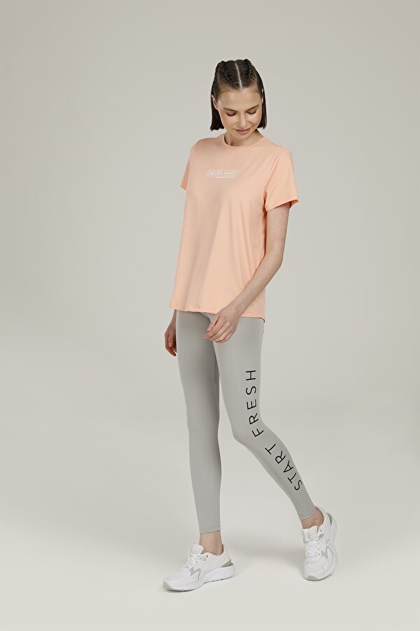 SN274 NINA T-SHIRT 2FX Somon Kadın Kısa Kol T-Shirt