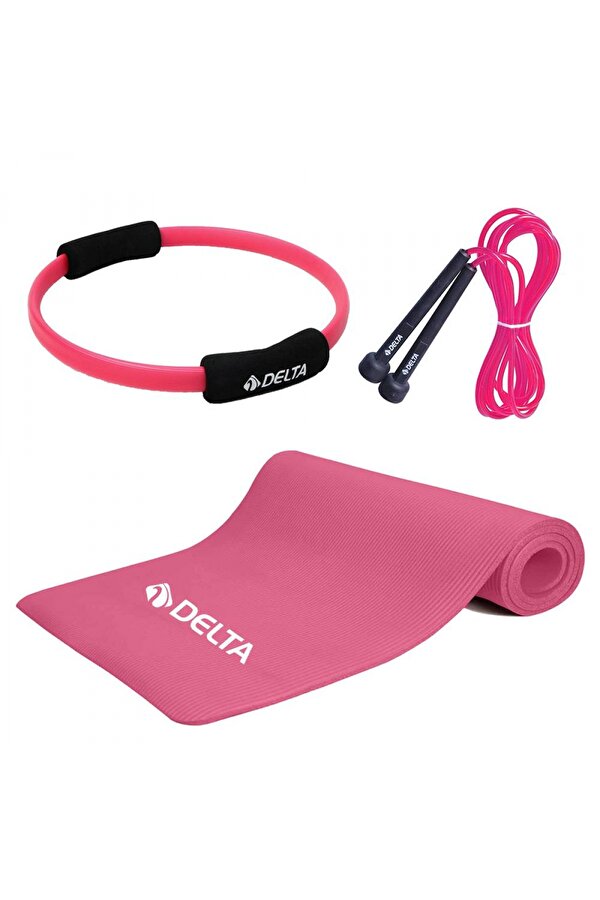 10 mm Pilates Minderi 35 cm Pilates Çemberi Atlama İpi Seti
