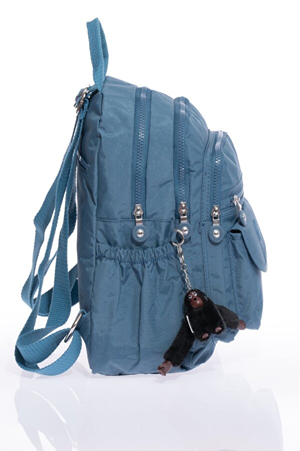 MEGA-255 Krinkıl Sırt Çanta Günlük Kullanım Su Geçirmez Spor Seyahat Tatil Kız Çocuk Yaz Kış AnneBebek MAVİ