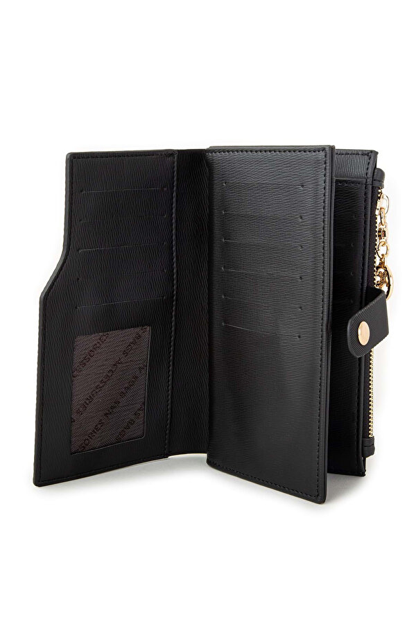 NSC-006 KARACA KADIN CÜZDAN SİYAH