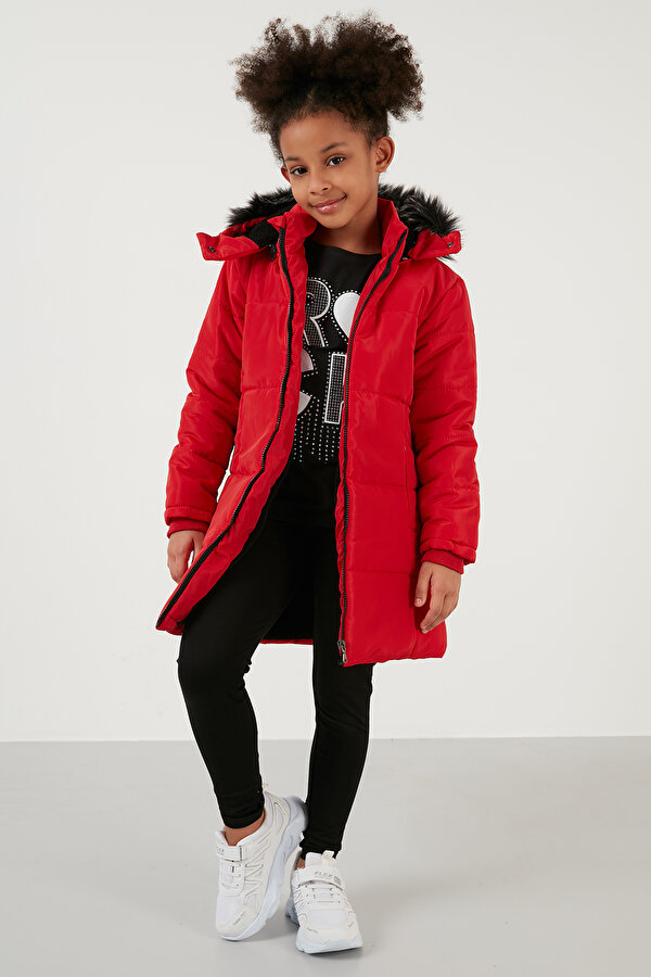 Kız Çocuk Mont 5760043 KIRMIZI