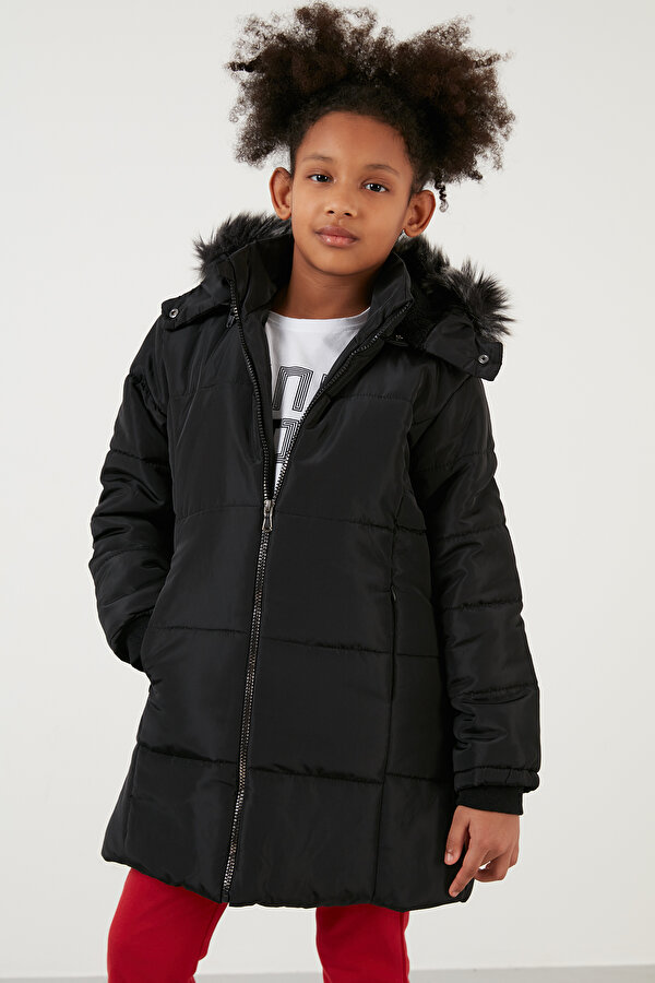 Kız Çocuk Mont 5760043 SİYAH