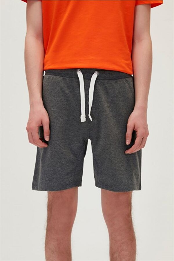 Holmer Sweatshort Erkek Şort Koyu Gri 21.01.18.003