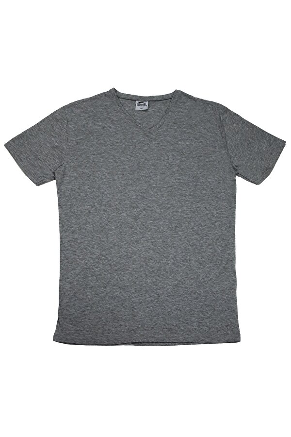 SARGON Büyük Beden Erkek Polo T-Shirt K.Gri