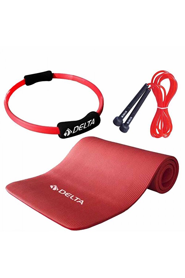 15 mm Pilates Minderi 35 cm Pilates Çemberi Atlama İpi Seti