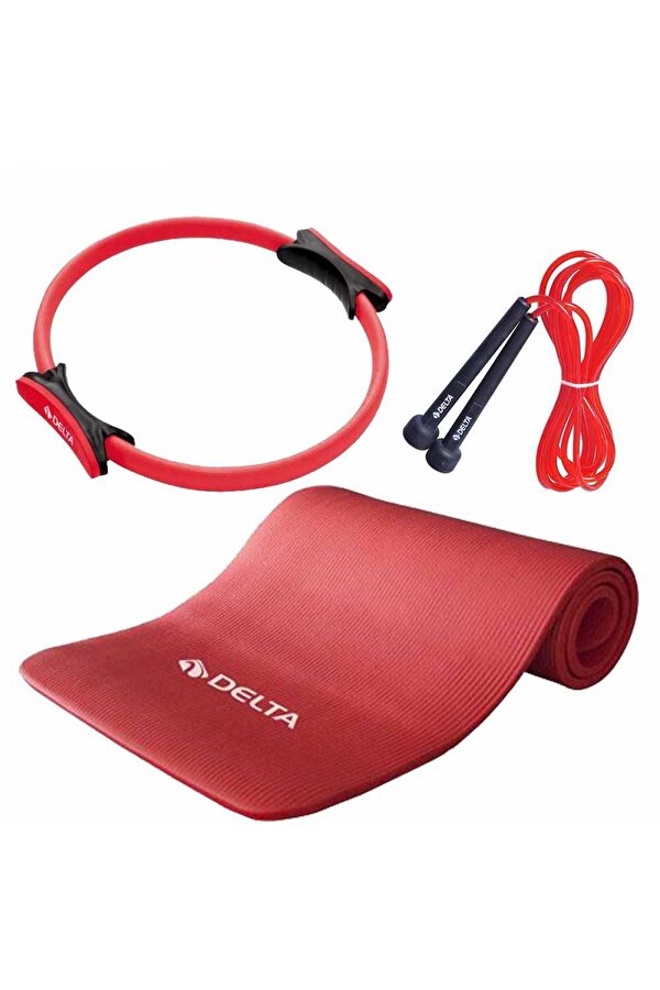 15 mm Pilates Minderi 38 cm Pilates Çemberi Atlama İpi Seti