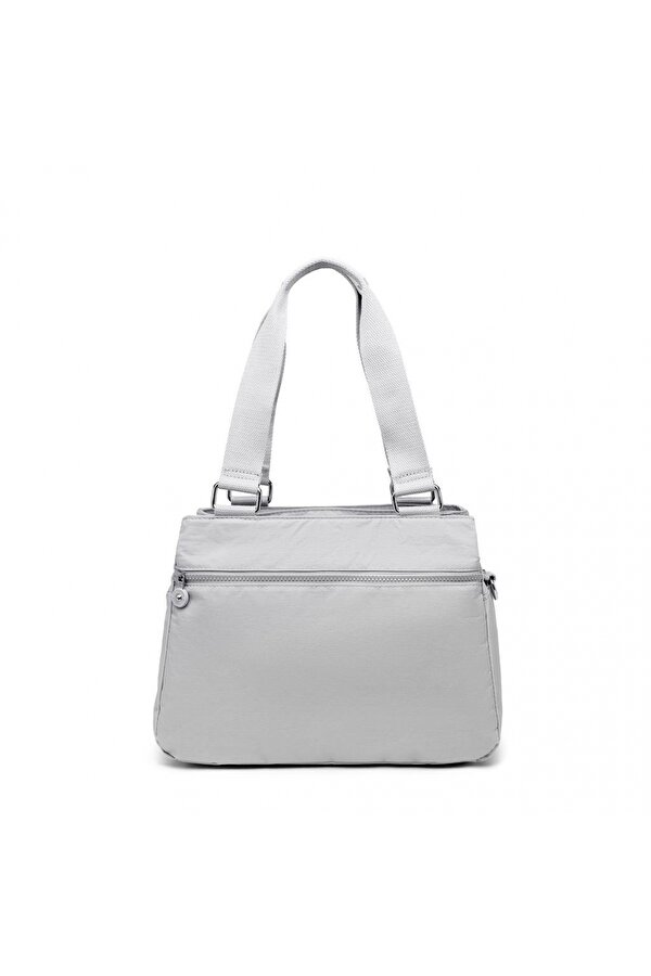 Kadın Omuz Çantası Krinkıl Kumaş 1125 A.Gri