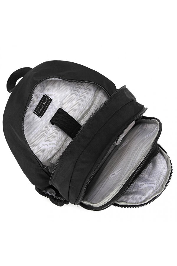 Büyük Boy Sırt Çantası  Krinkıl Kumaş 1050 Siyah