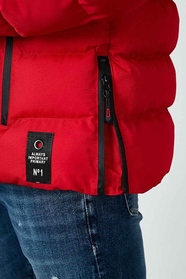 Erkek Mont 5761080 B KIRMIZI