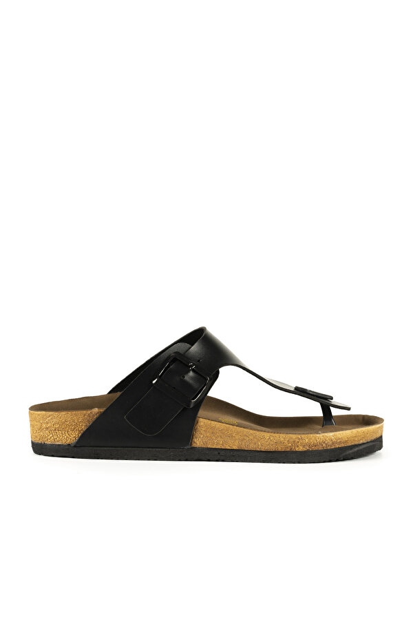 LUKE Unisex Terlik Siyah