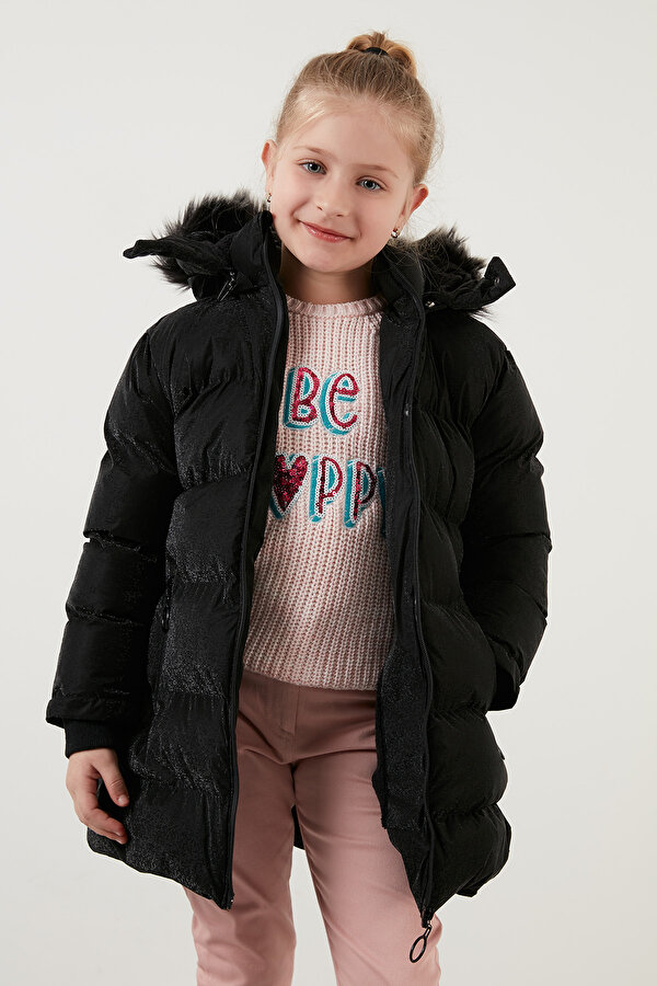 Kız Çocuk Mont 5760002 SİYAH