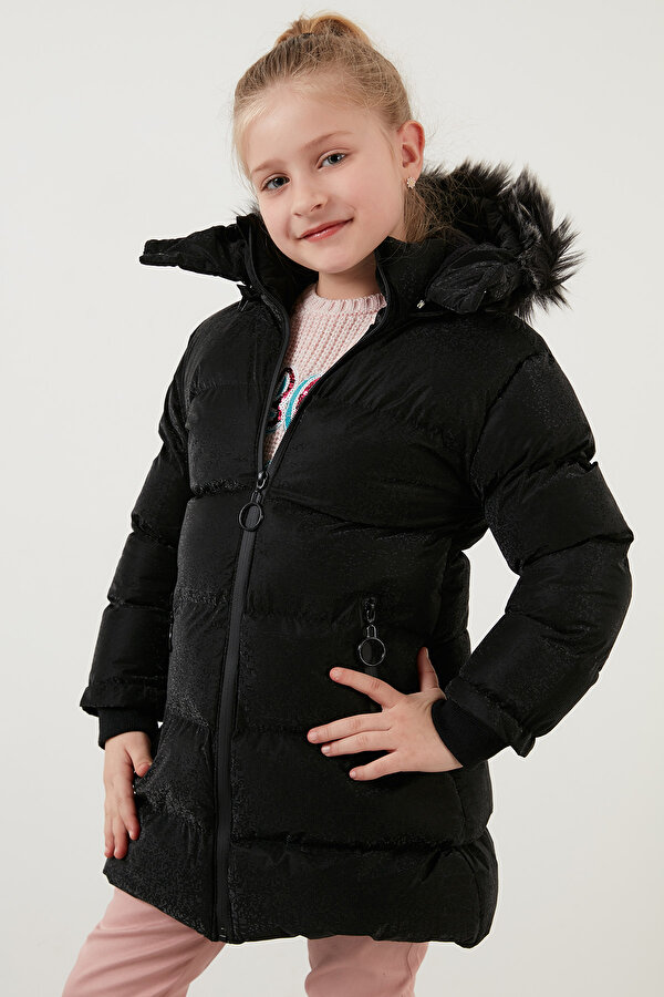 Kız Çocuk Mont 5760002 SİYAH