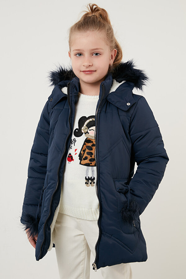 Kız Çocuk Mont 6035034 LACİVERT