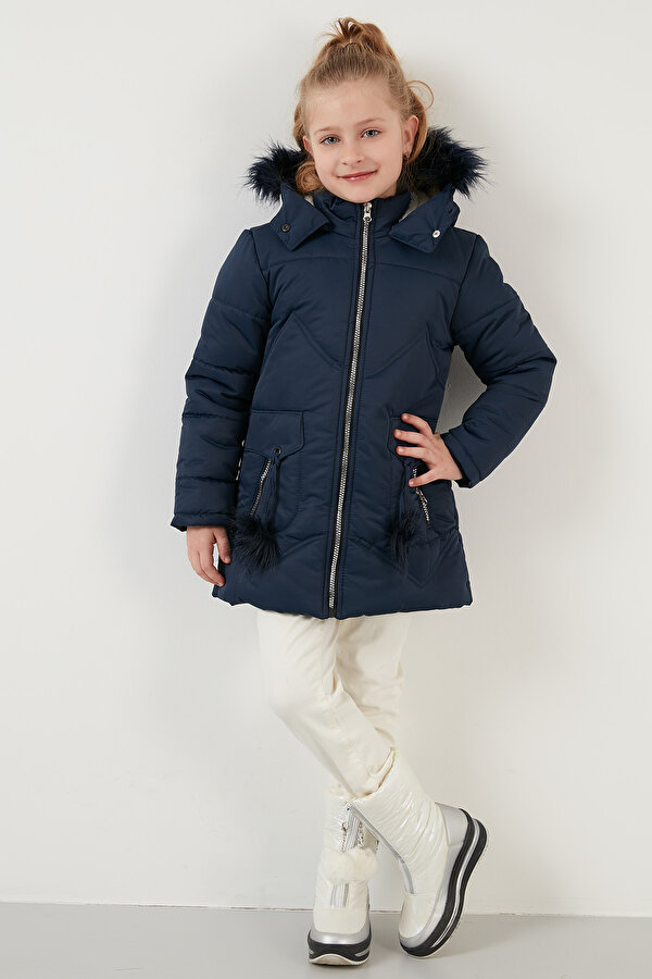 Kız Çocuk Mont 6035034 LACİVERT