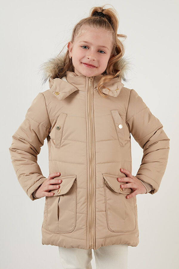 Kız Çocuk Mont 6034040 BEJ