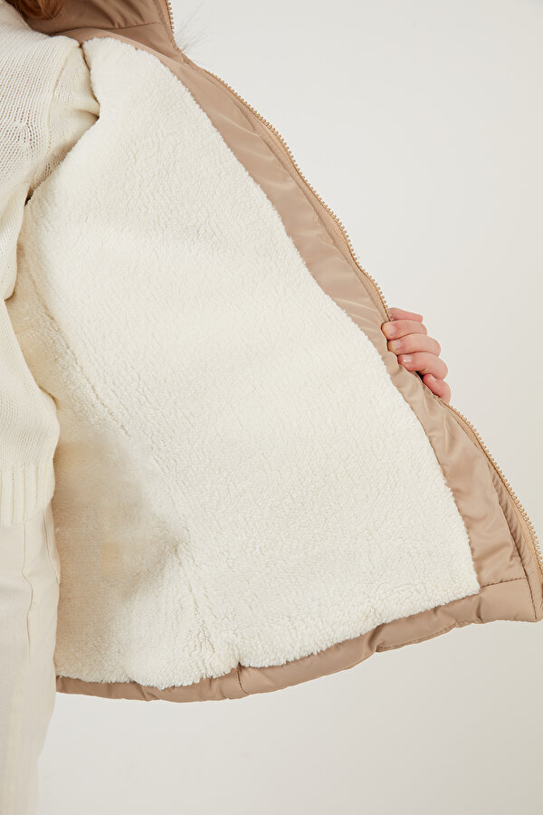 Kız Çocuk Mont 6034040 BEJ