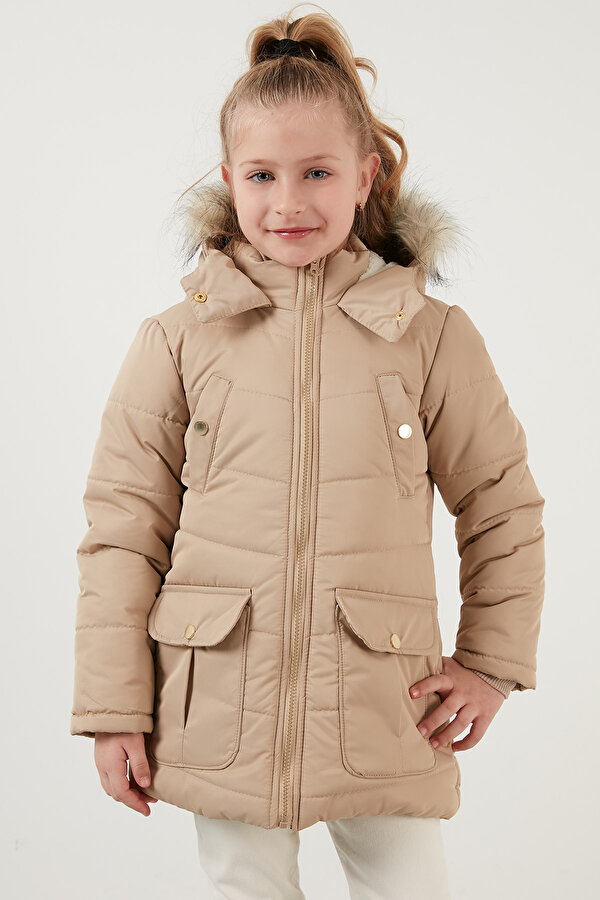 Kız Çocuk Mont 6034040 BEJ
