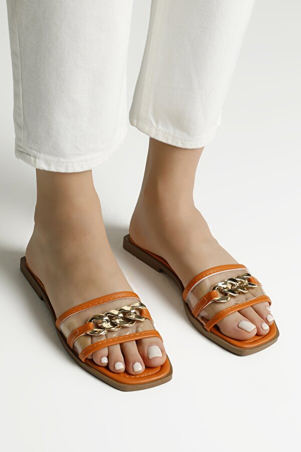 EMMA 1FX Turuncu Kadın Terlik