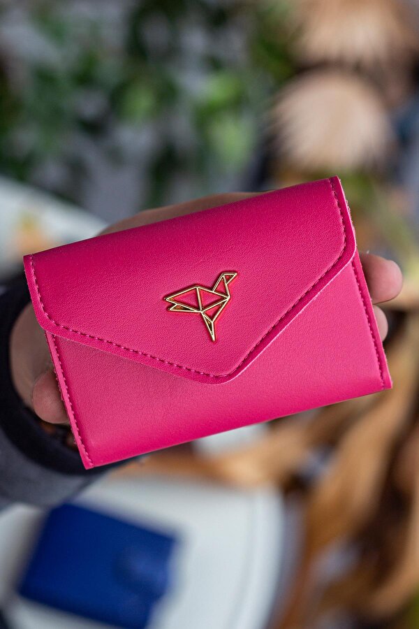 Lviv Vegan Deri Akordiyon Kartlık Antrasit