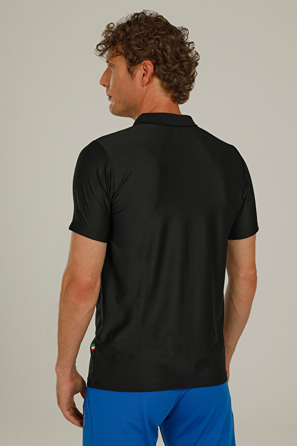 Lumberjack Ct1053 Austin Polo T-Shir Черный Мужчина Рубашка-Поло