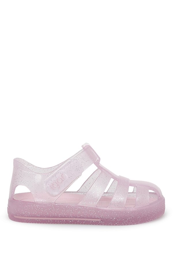 S10265 STAR GLITTER Pembe Kız Çocuk Sandalet