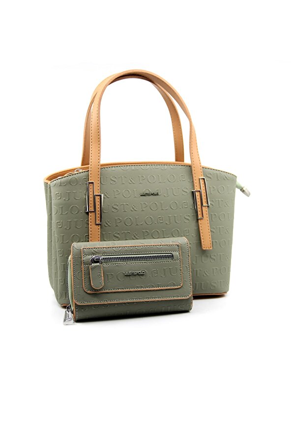 Kadın Ayarlanabilir Askılı Omuz Çantası ve Cüzdan Kombini PBU4030-1006