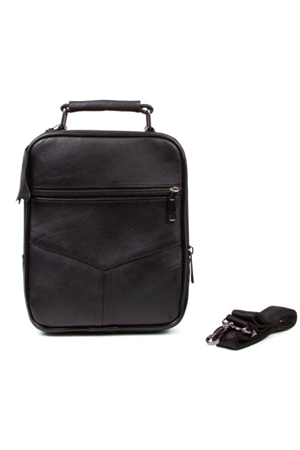 %100 Hakiki Deri Çelik Kasalı El Ve Omuz Çantası Çapraz Askılı Telefon Bölmeli