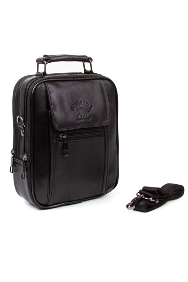 %100 Hakiki Deri Çelik Kasalı El Ve Omuz Çantası Çapraz Askılı Telefon Bölmeli