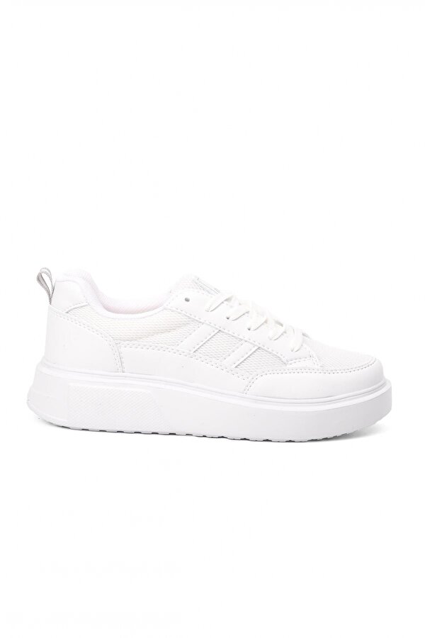 Deren Beyaz Unisex Spor Ayakkabı