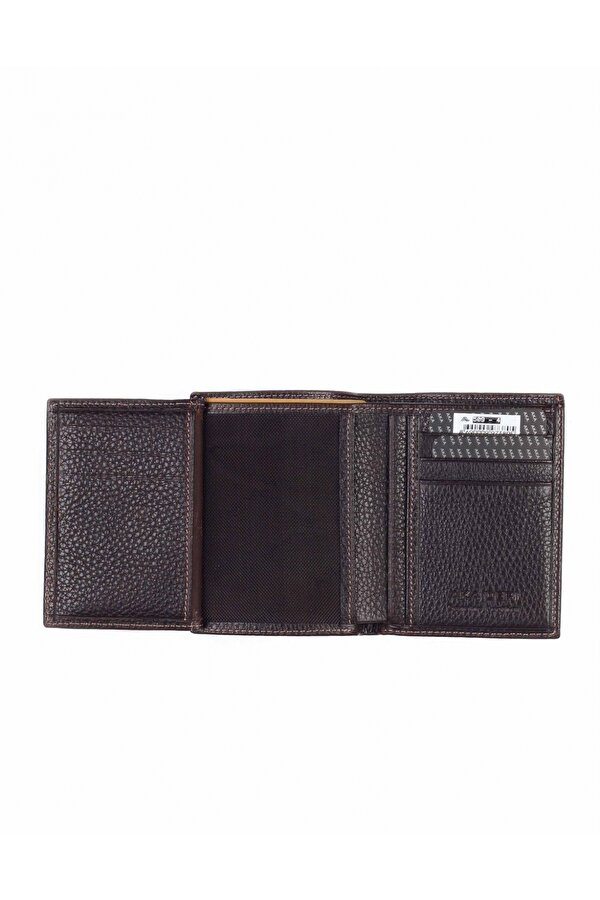 DERİ 509 %100 HAKİKİ DERİ ERKEK CÜZDAN KAHVE