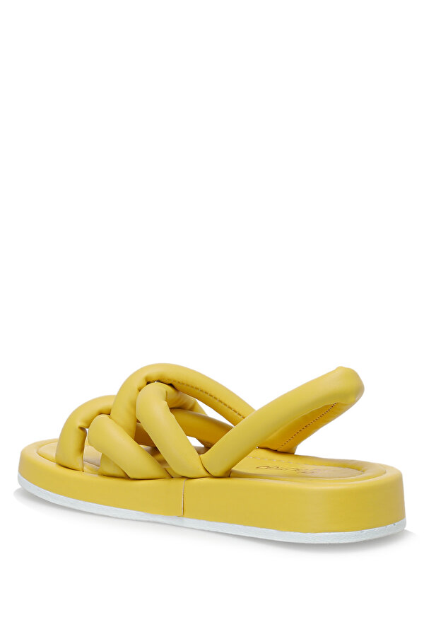 HOPE 2FX Sarı Kadın Düz Sandalet