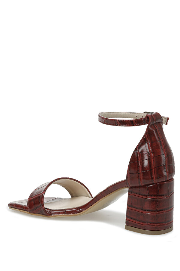 KURAS 2FX Kırmızı Kadın Topuklu Sandalet