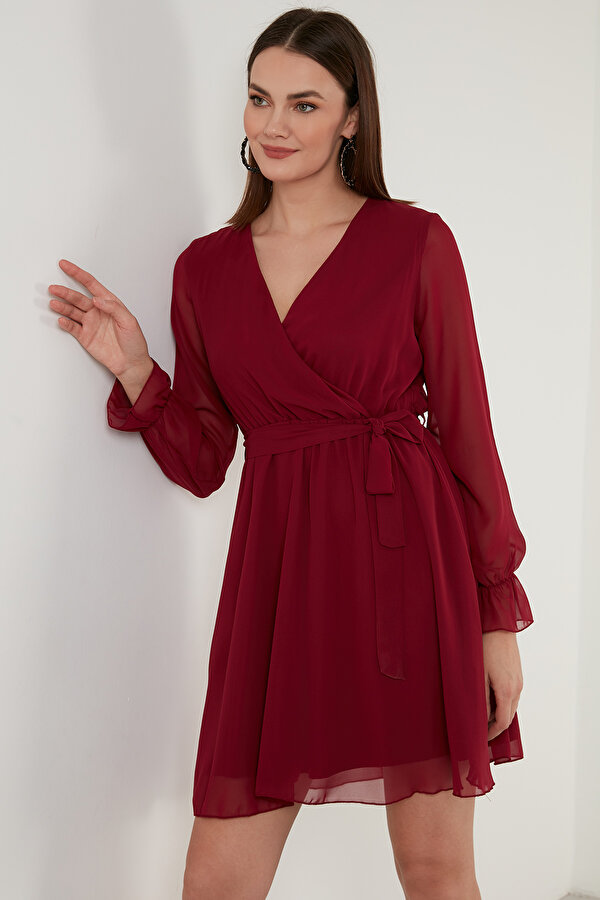 Bayan Elbise 6051467 BORDO