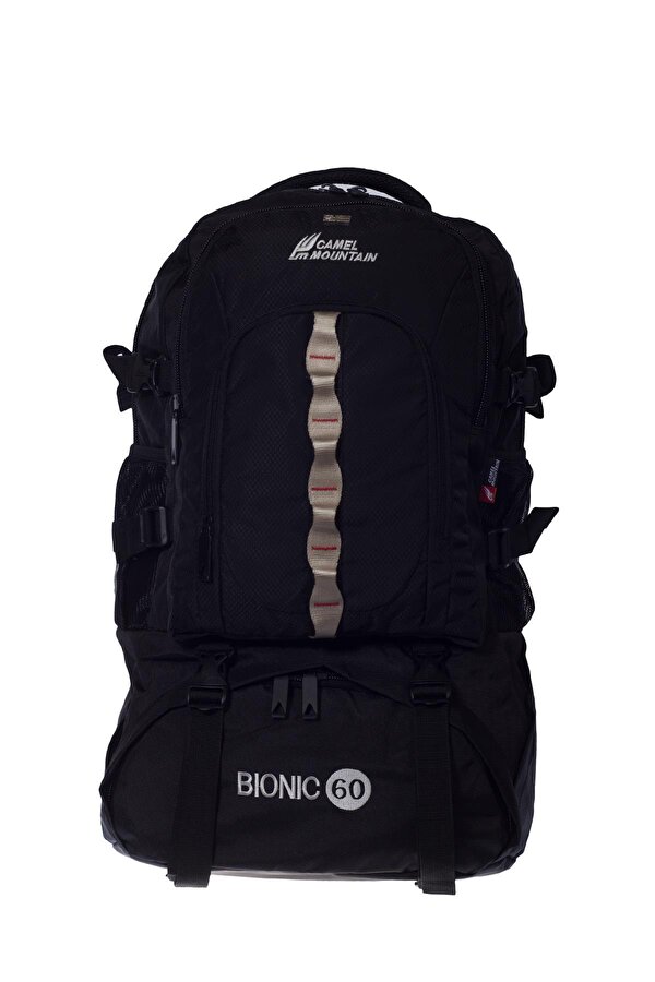 Erkek Outdoor Sırt Çantası 40125 - 60 Lt Siyah