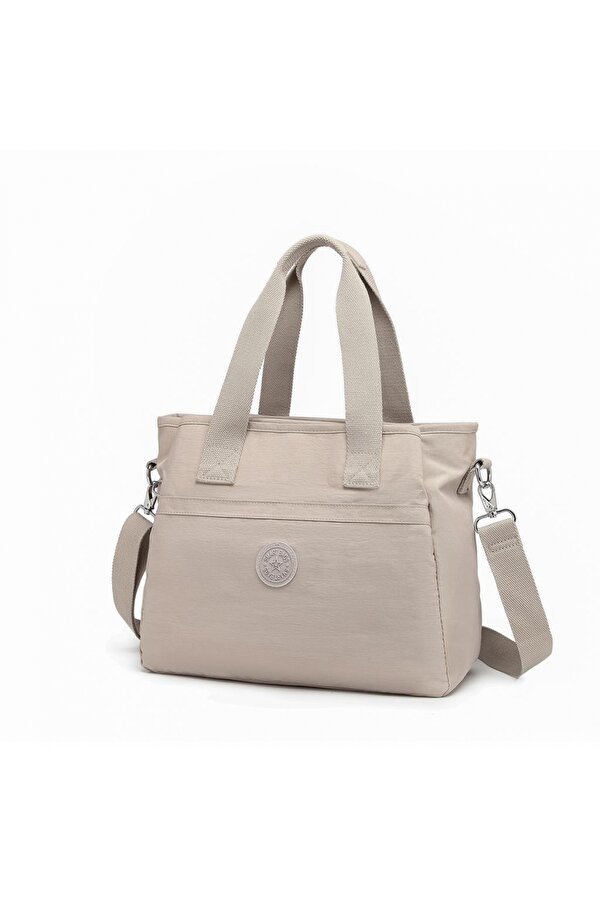 Omuz Askılı Kadın Çantası Krinkıl Kumaş 3110