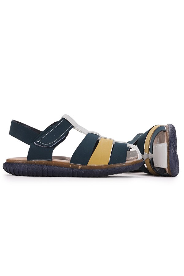 Erkek Çocuk Sandalet Şb 22479-287 Lacivert - Sarı