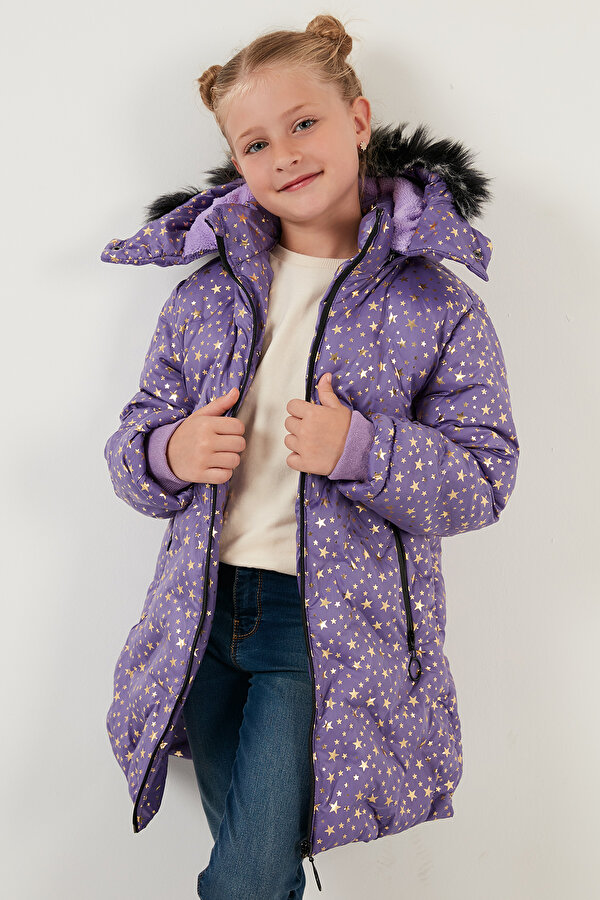 Kız Çocuk Mont 5760050 LİLA
