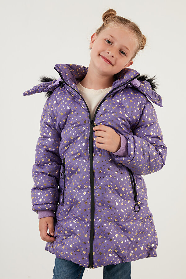 Kız Çocuk Mont 5760050 LİLA