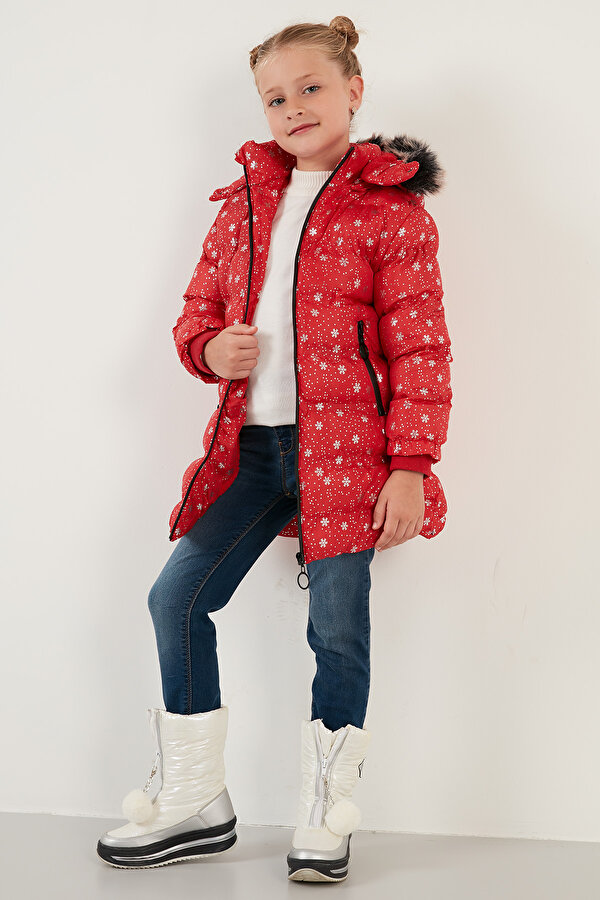 Kız Çocuk Mont 5760051 KIRMIZI