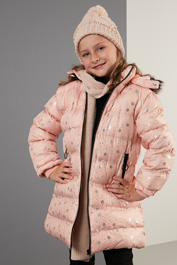 Kız Çocuk Mont 5760051 PUDRA