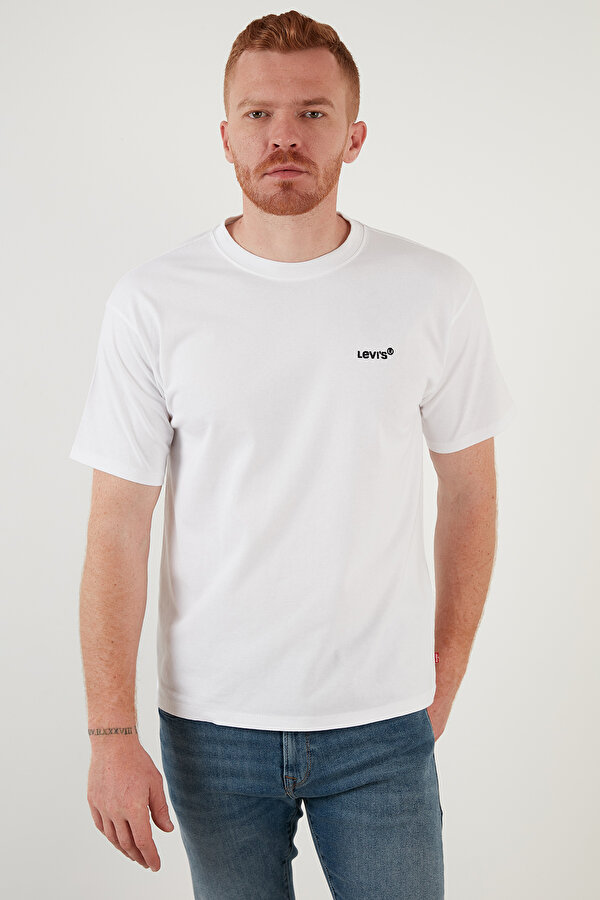 Erkek T Shirt A0637-0000 BEYAZ