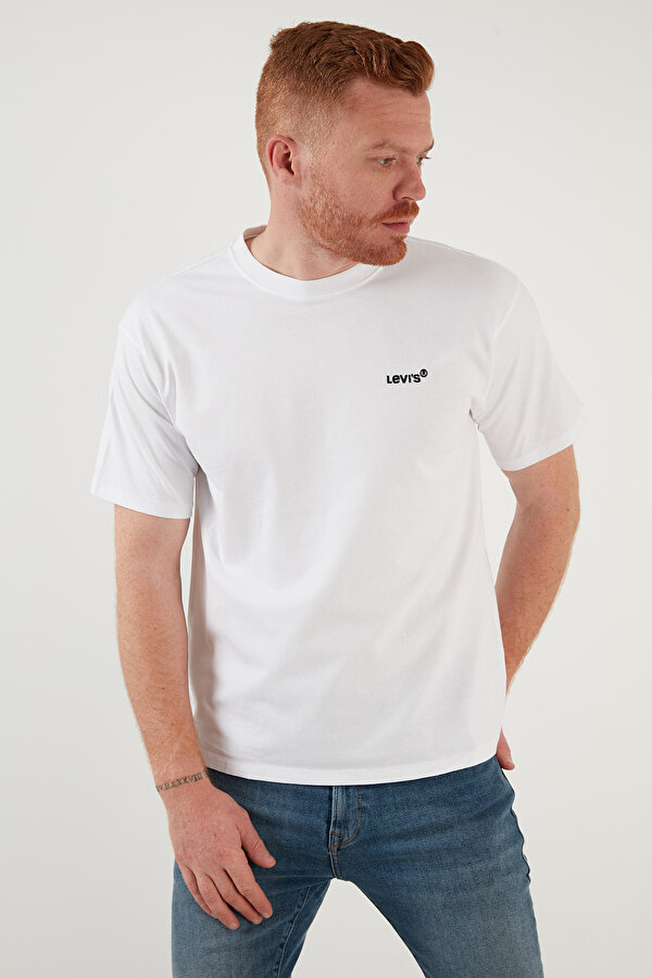 Erkek T Shirt A0637-0000 BEYAZ