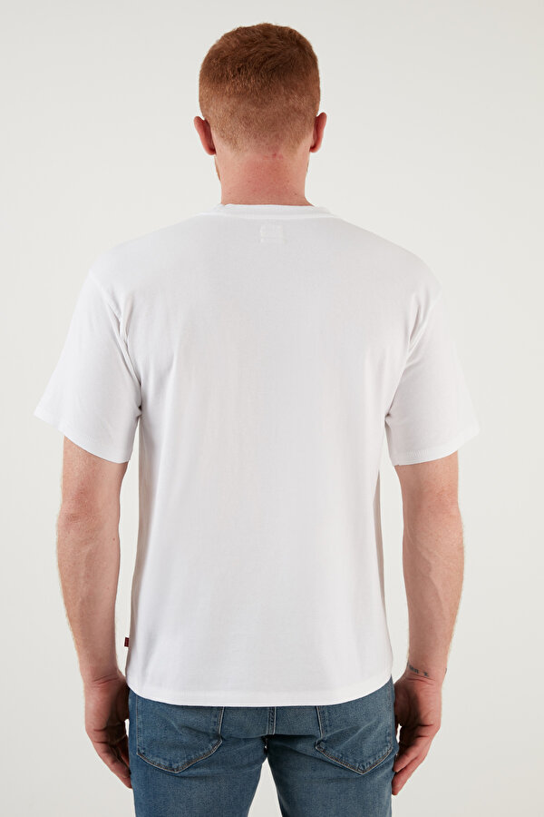 Erkek T Shirt A0637-0000 BEYAZ